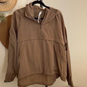 Lululemon NWT Seek Vistas 1/2 zip Jacket